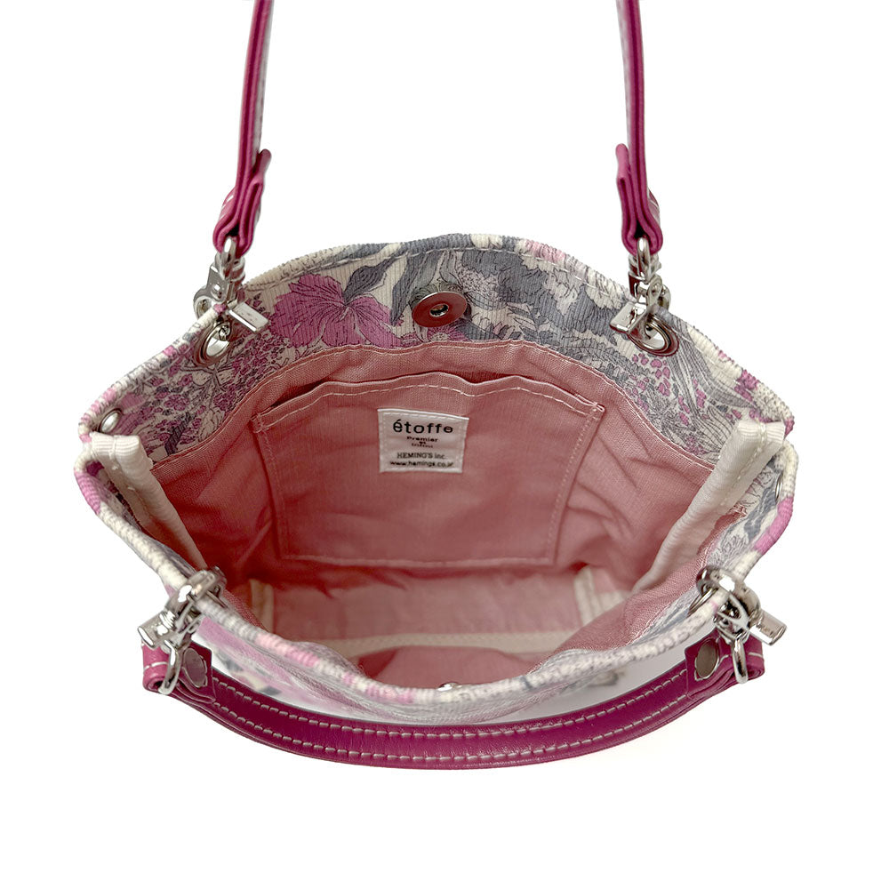 [etoffe] Pochette FLORAL/PINK