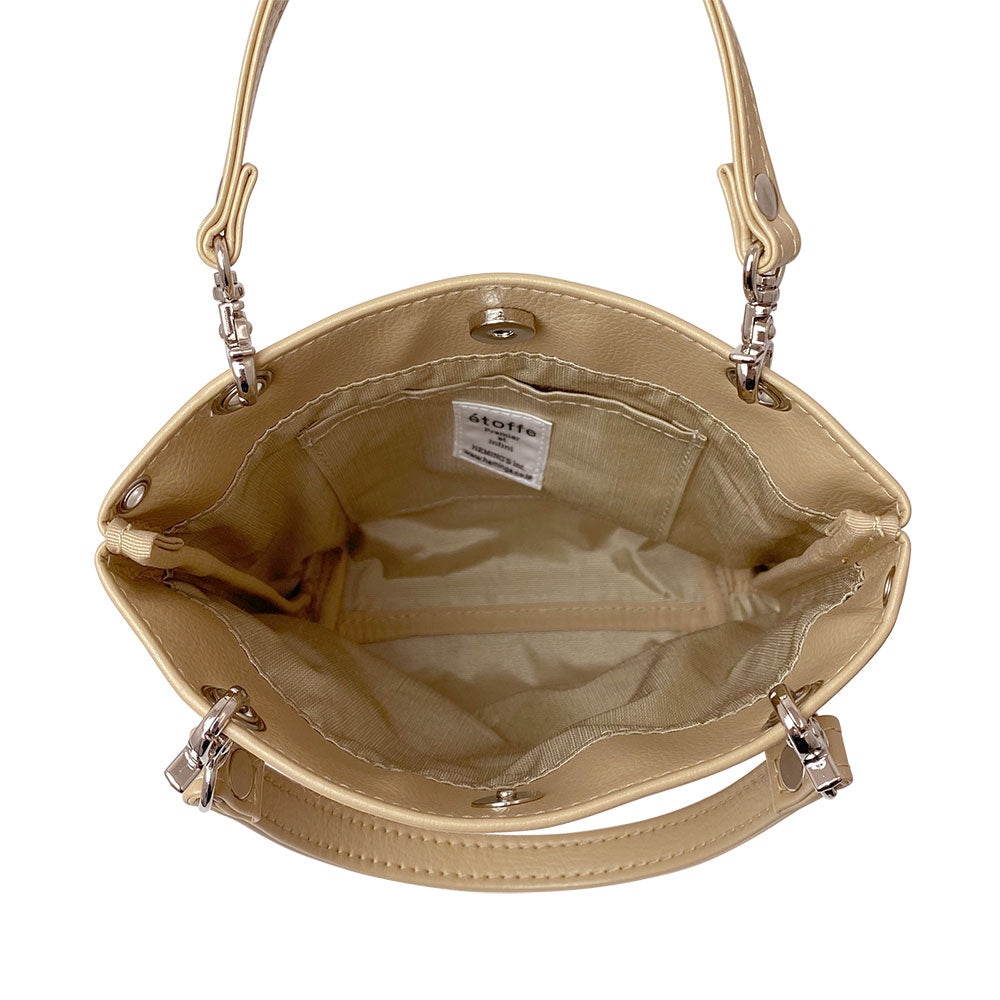 [etoffe] Pochette BEIGE