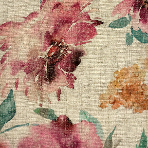 [etoffe] Castilla Textile FLOWERS VINTAGE PINK