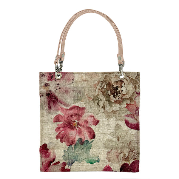 [etoffe] Castilla Textile FLOWERS VINTAGE PINK