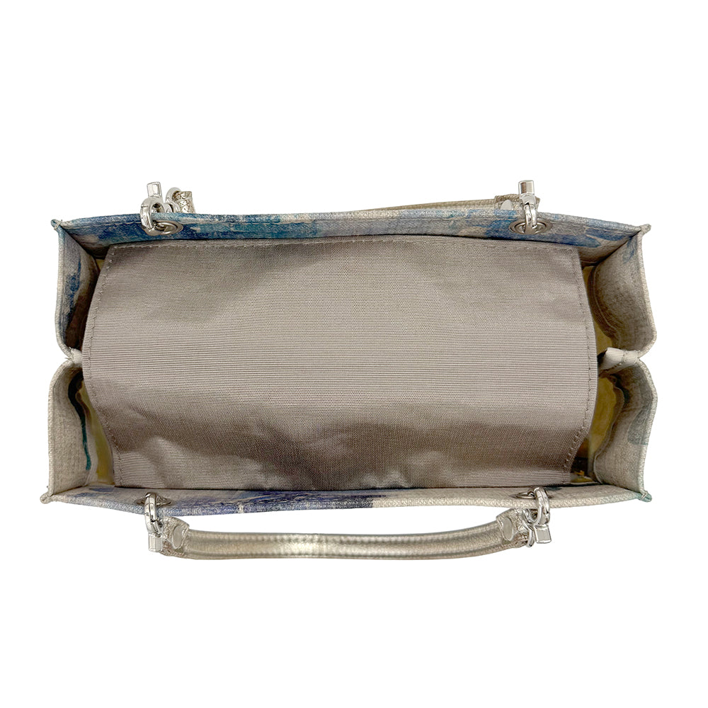 [etoffe] Castilla Textile FLOWERS VINTAGE BLUE