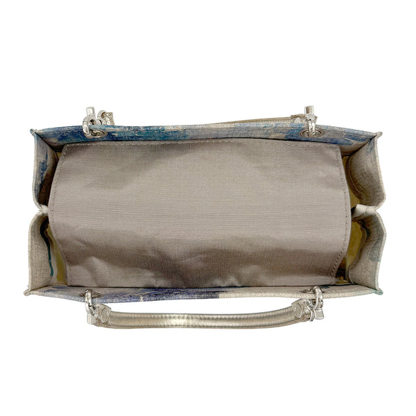 [etoffe] Castilla Textile FLOWERS VINTAGE BLUE