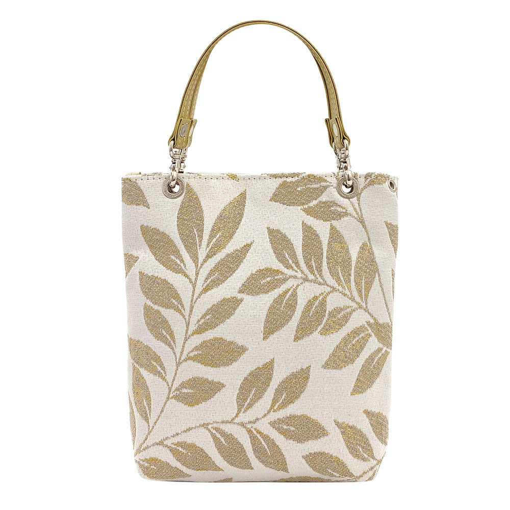 [etoffe] Pochette SAFECO GOLD LEAF/WHITE