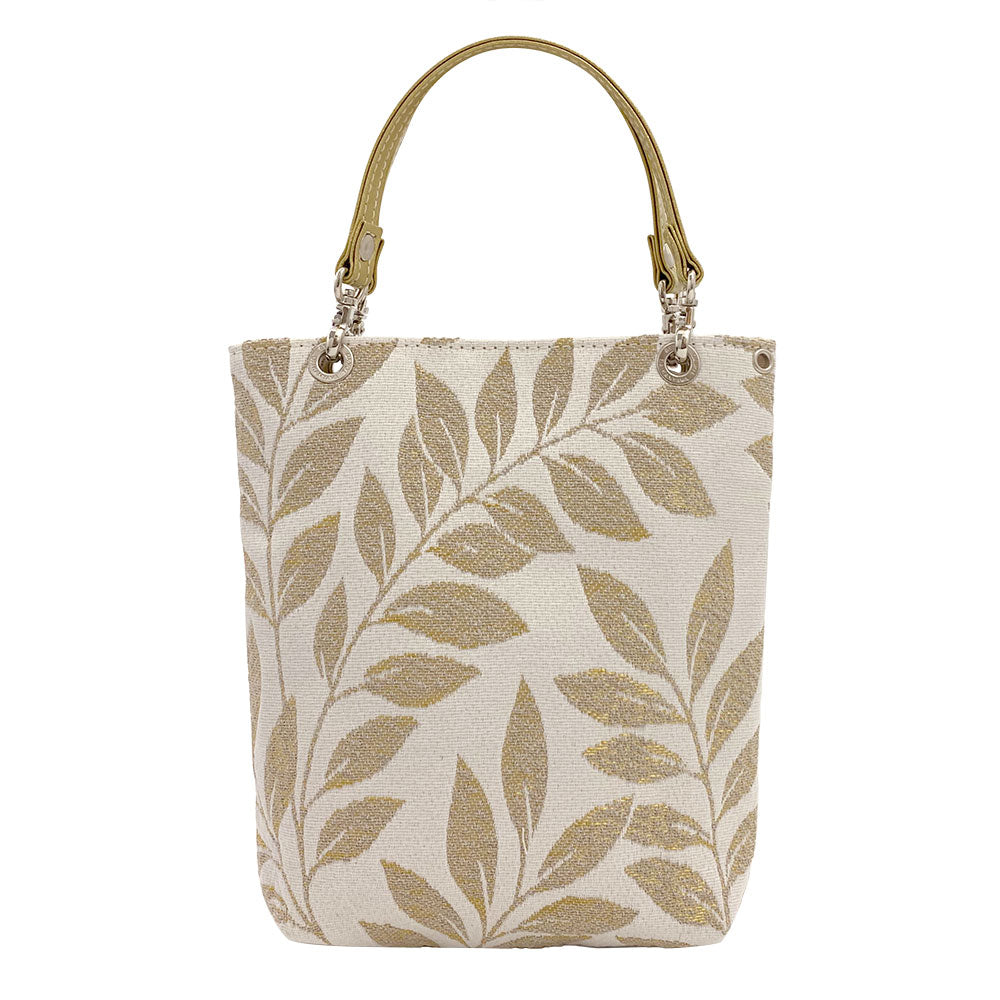 [etoffe] Pochette SAFECO GOLD LEAF/WHITE