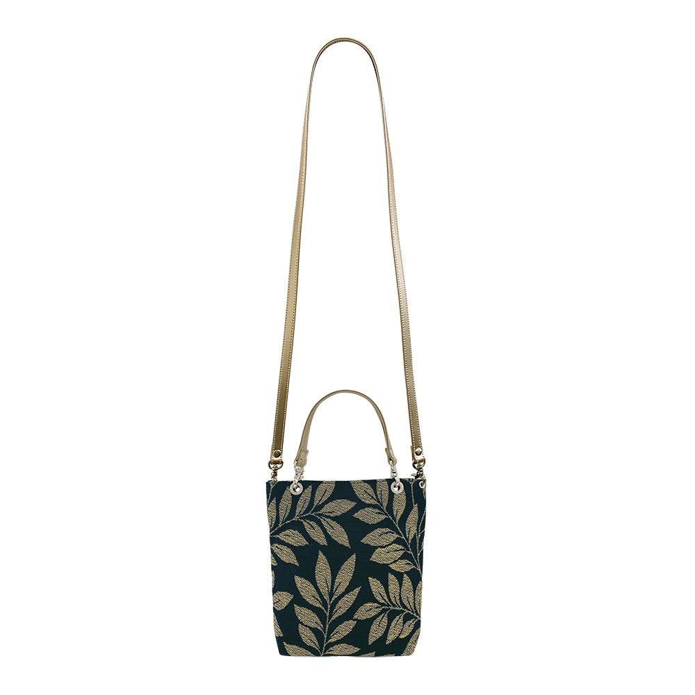 [etoffe] Pochette SAFECO GOLD LEAF/BLACK