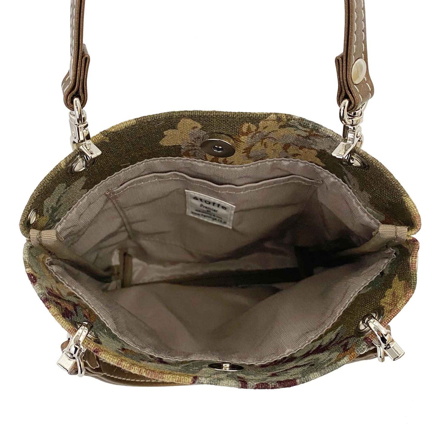 [etoffe] Pochette ROSEBUD / OLIVE