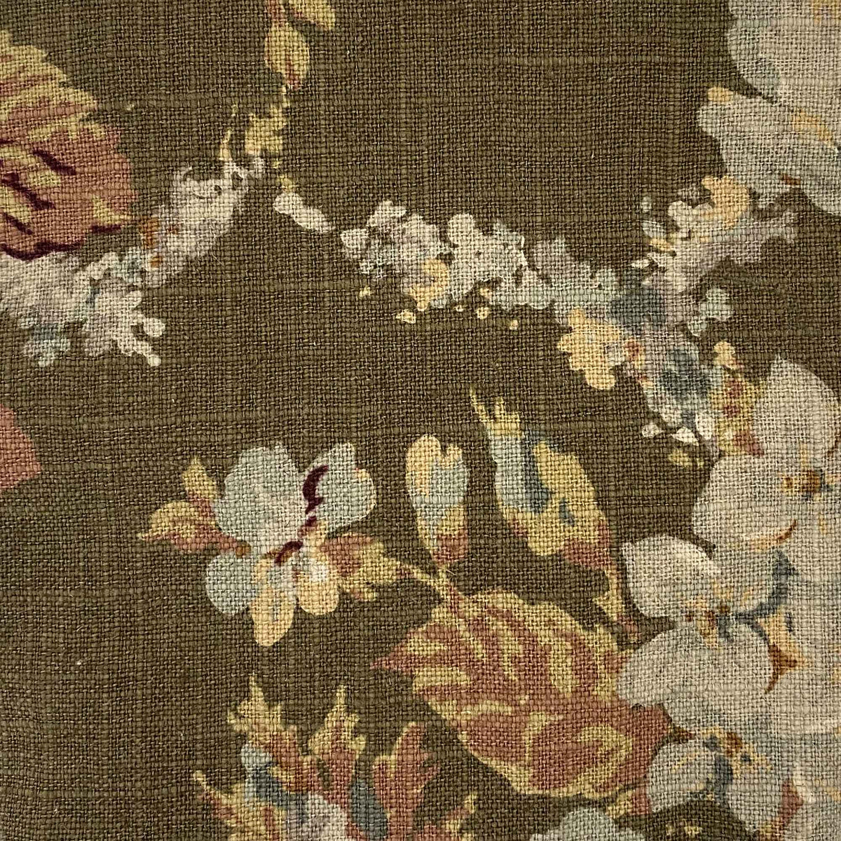 [etoffe] Pochette ROSEBUD / OLIVE
