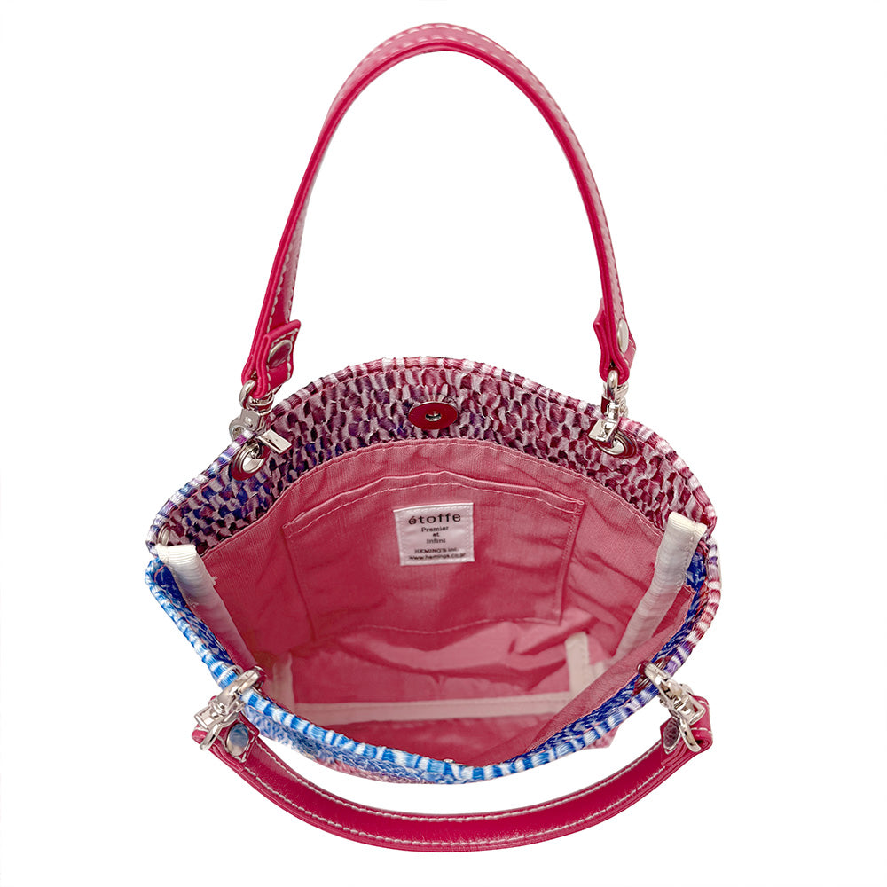 [etoffe] Pochette ちりめん PINK MULTI