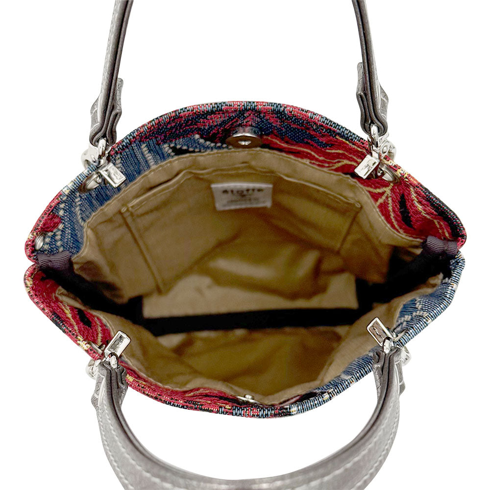 [etoffe] Pochette mfta ISSAMBRES ROUGE
