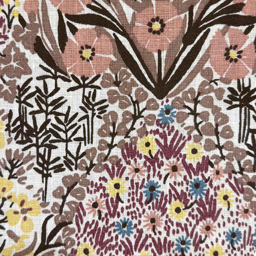 [etoffe] Pochette almedahls/BOTANICAL GRARDEN/BROWN-2