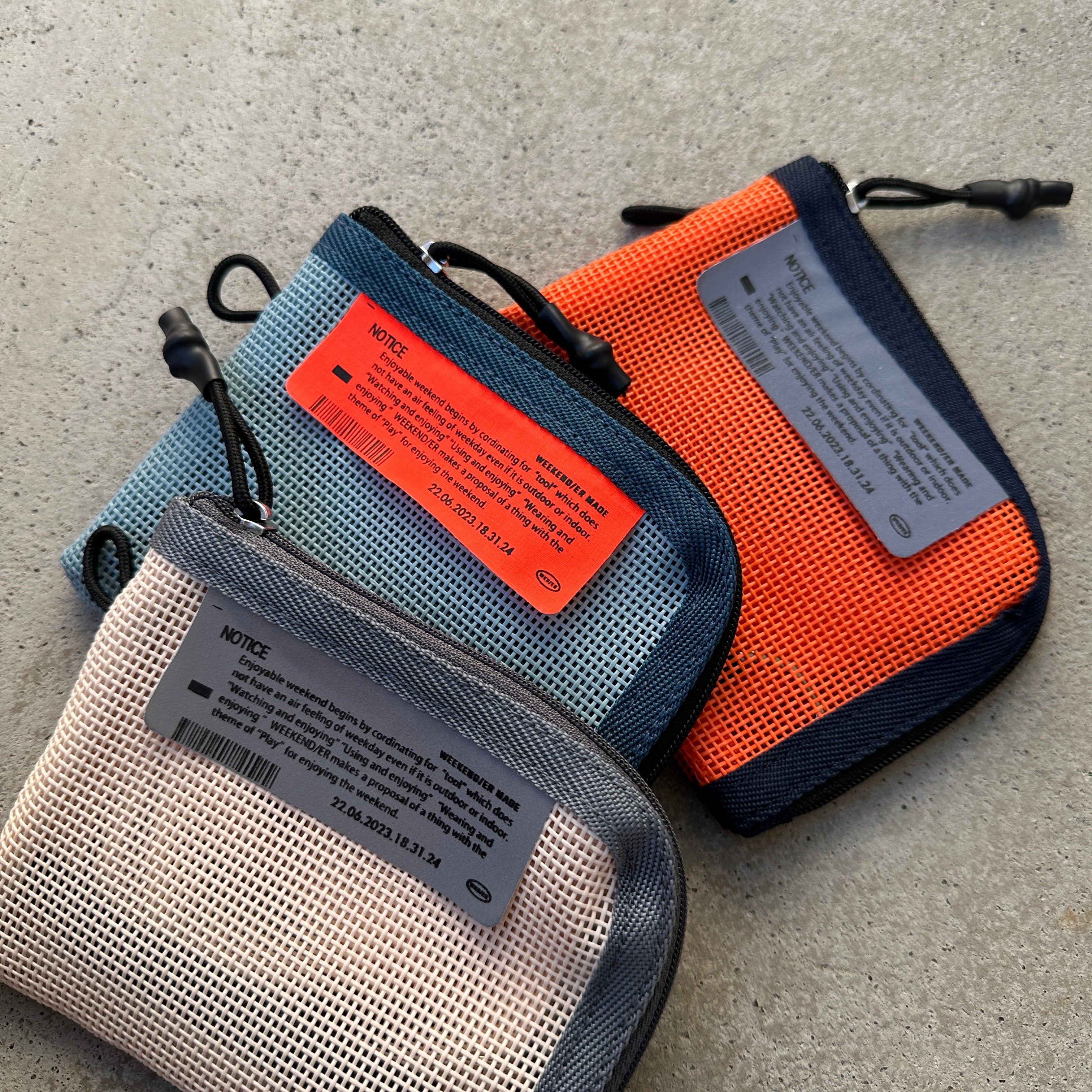 WEEKENDER] PVC MESH MULTI CASE – HEMING'S official online store