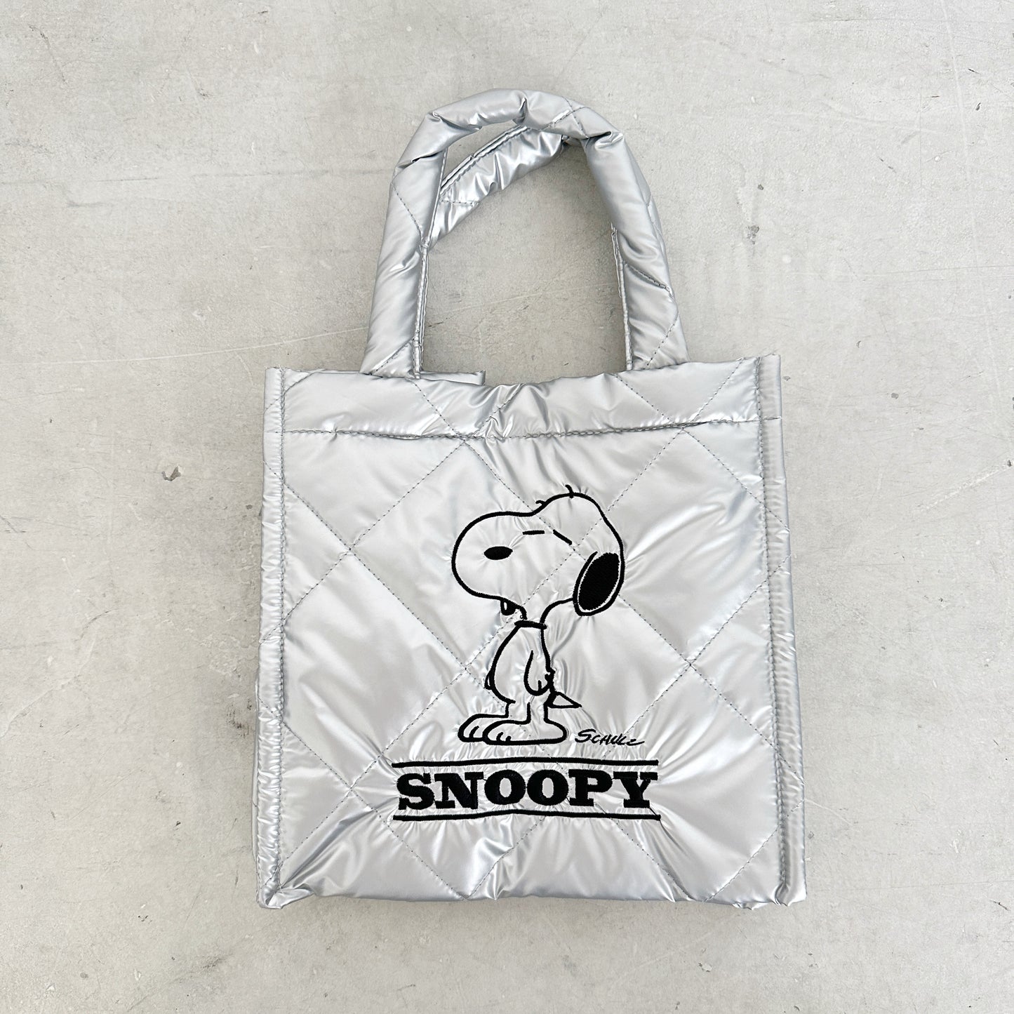 [PEANUTS] PEANUTS/キュービックバッグM