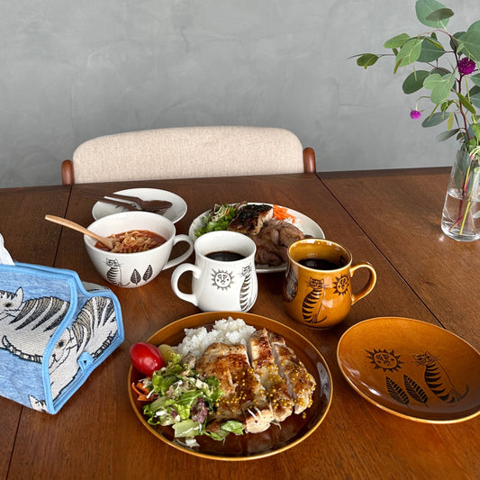 [Finissage Home] オールドカッパーラウンドプレートＬ