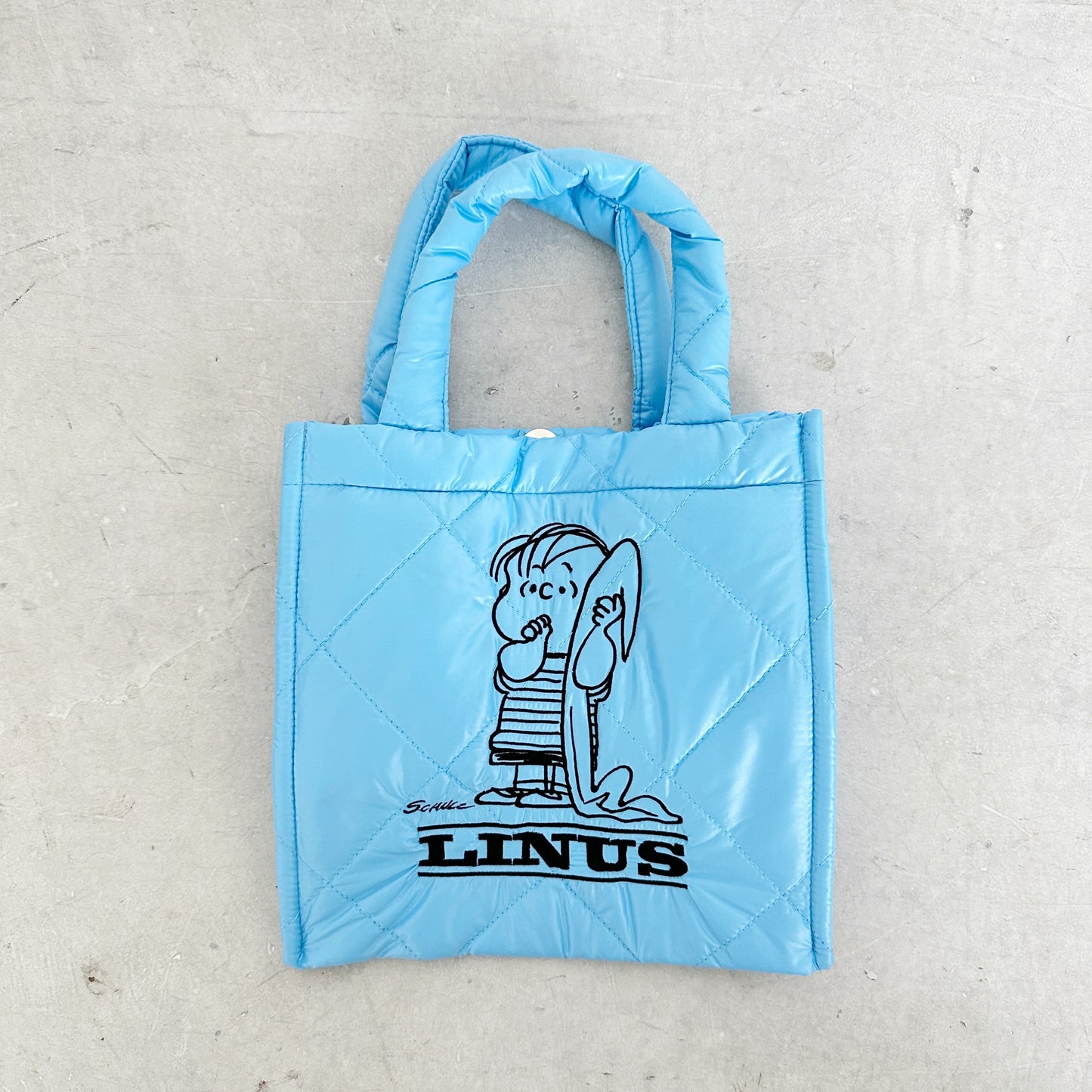 [PEANUTS] PEANUTS/キュービックバッグM