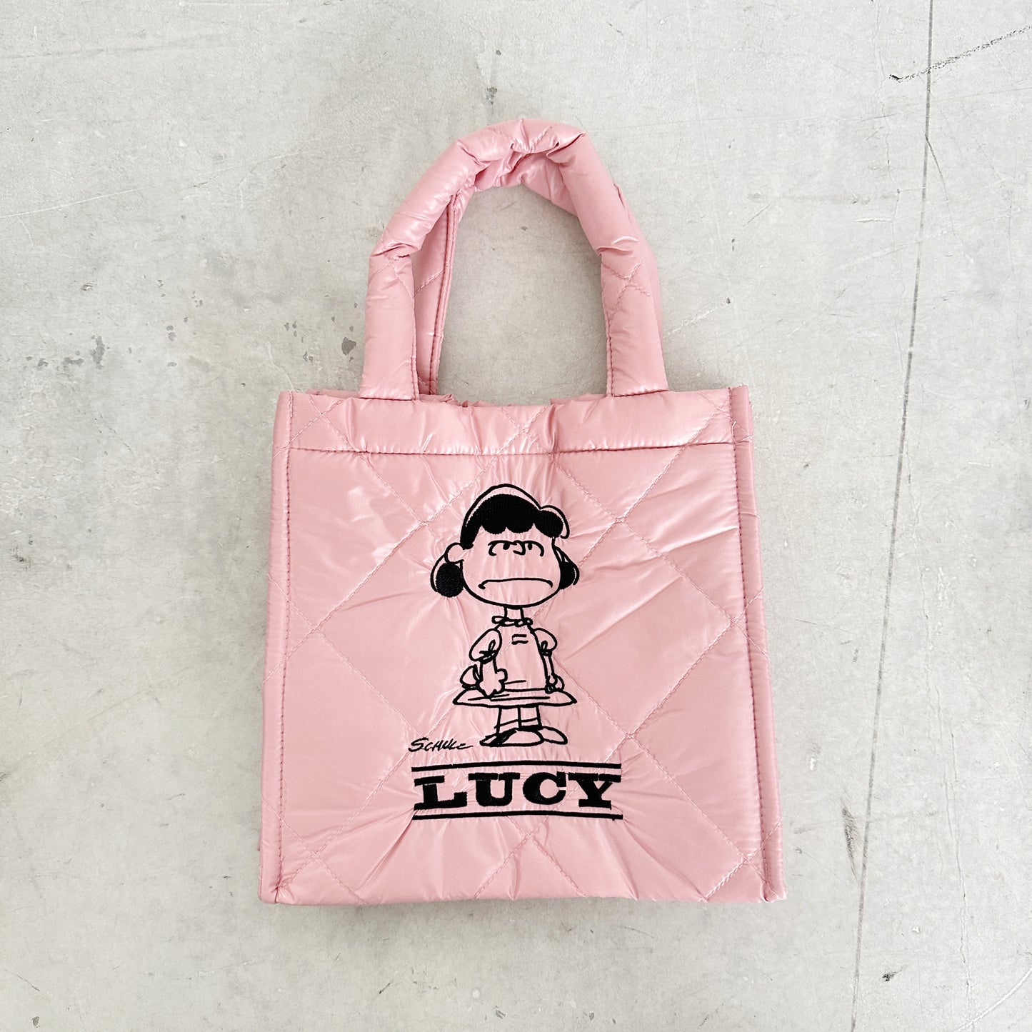 [PEANUTS] PEANUTS/キュービックバッグM