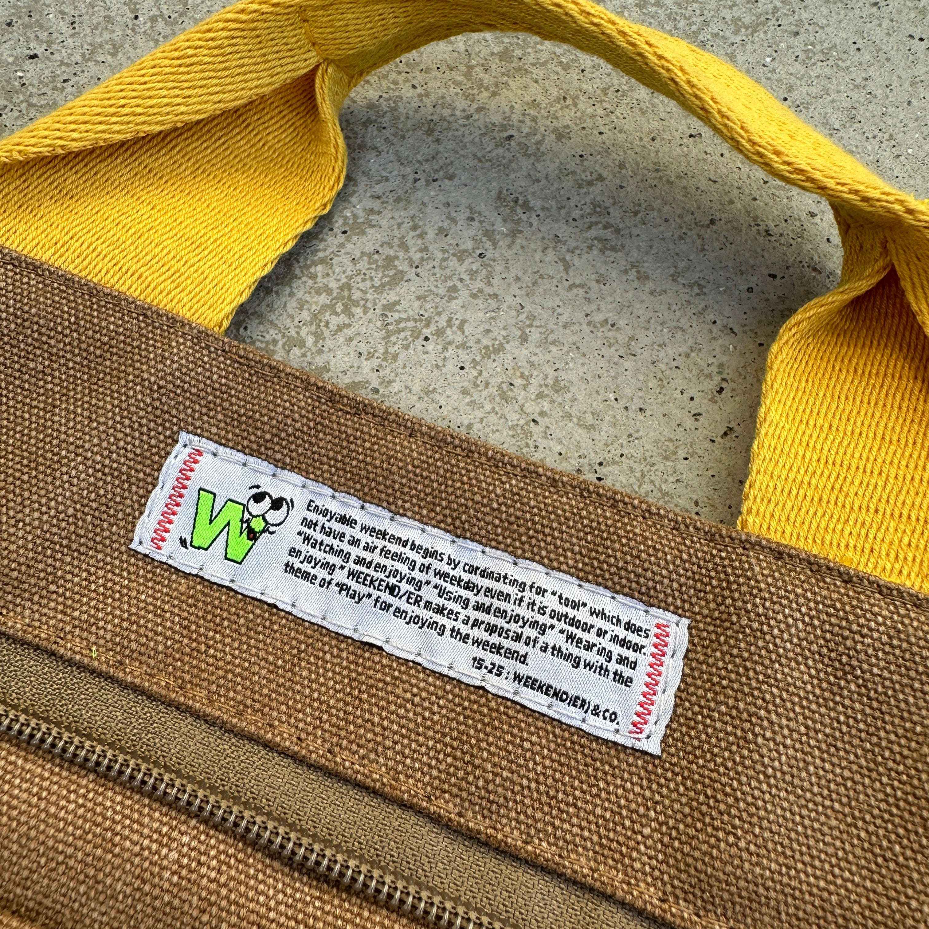 WEEKENDER] FADE CANVAS 2WAY TOTE – HEMING'S official online store
