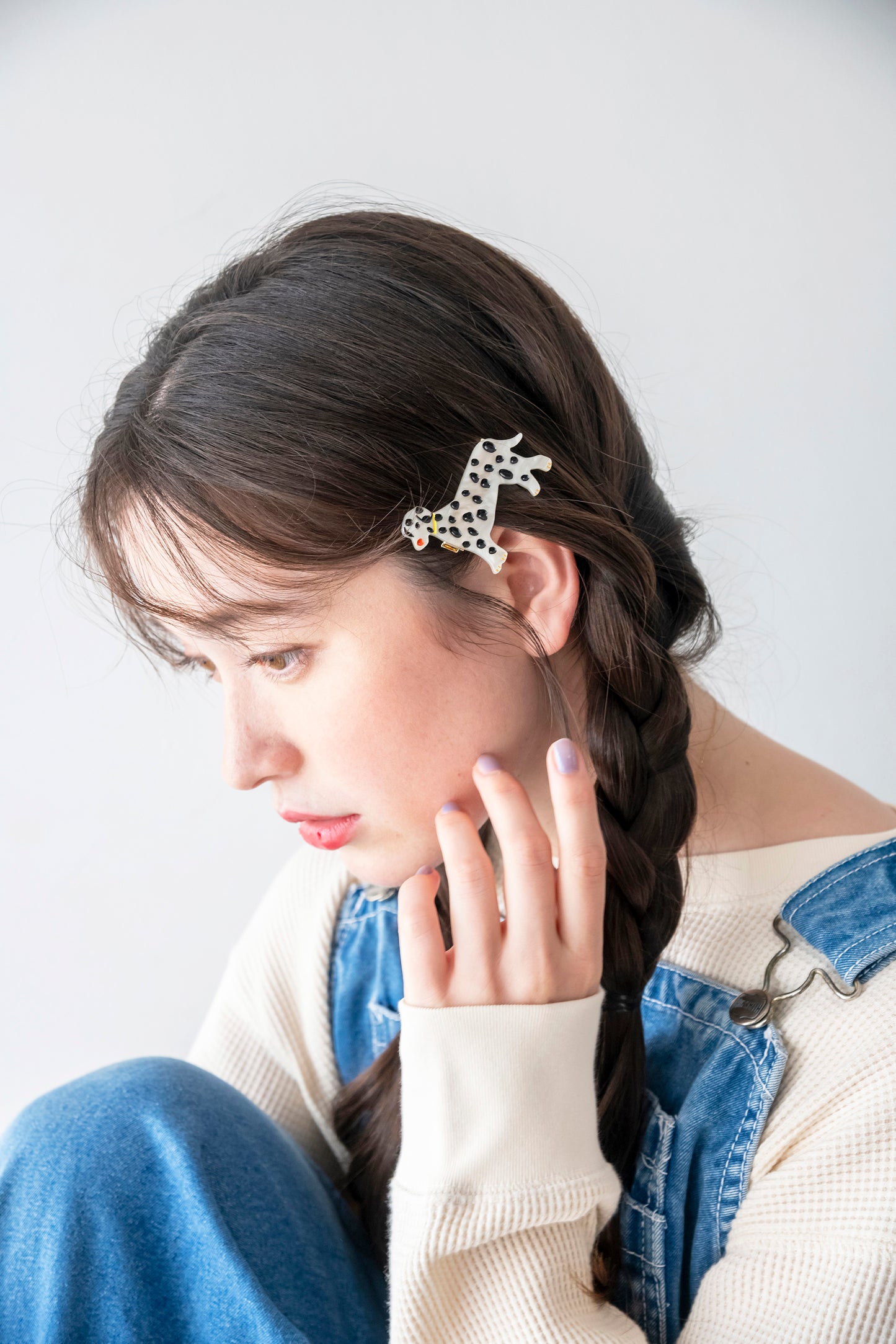 [JOliJOli] FTダイカットヘアクリップ(送料無料/ゆうパケット)
