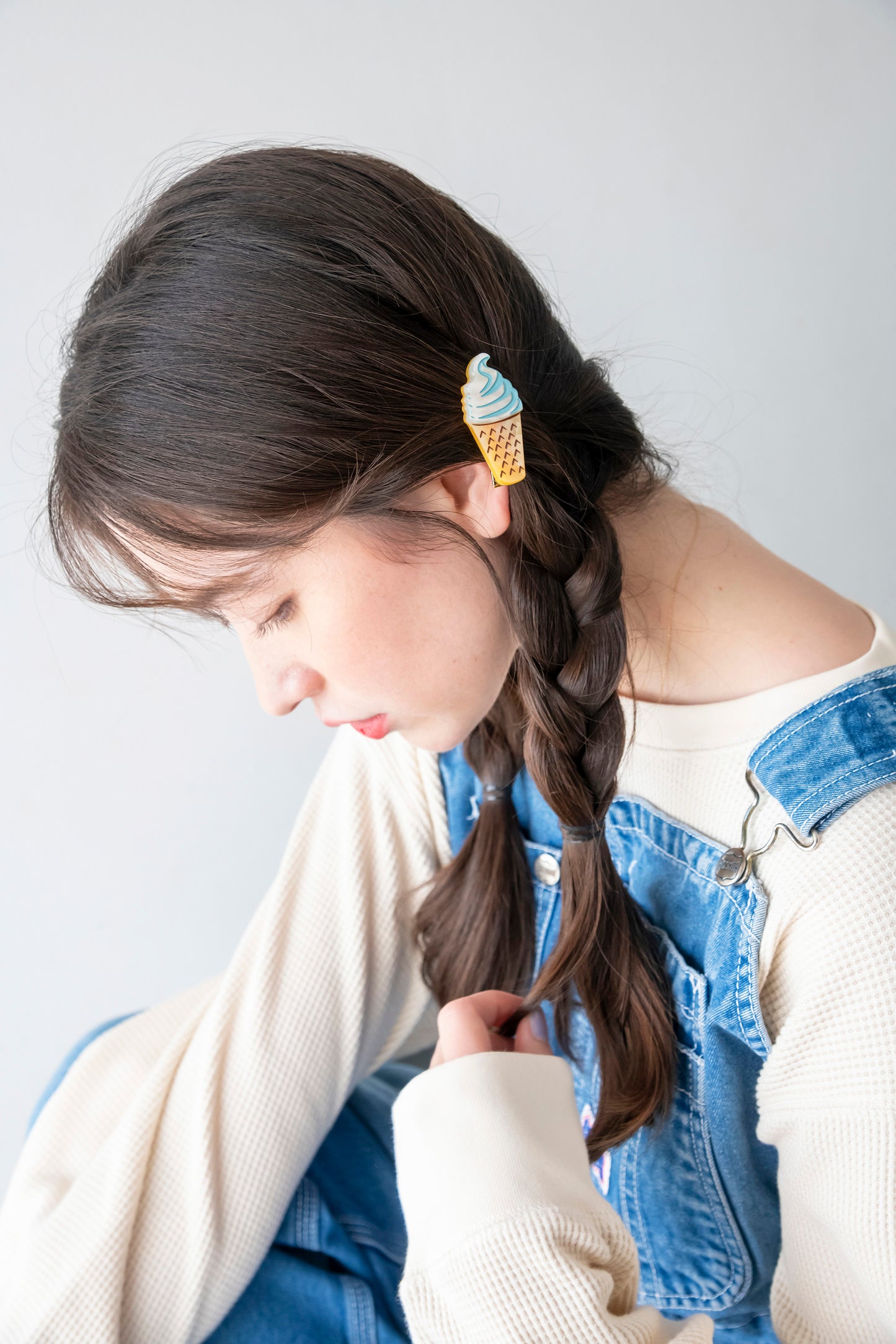 [JOliJOli] FTダイカットヘアクリップ(送料無料/ゆうパケット)