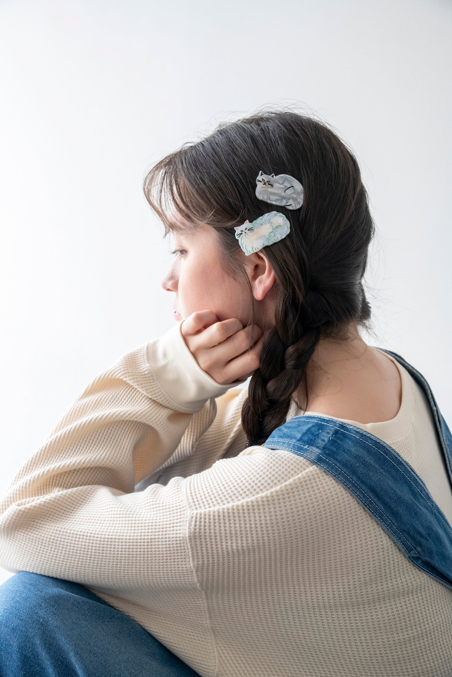 [JOliJOli] FTダイカットヘアクリップ(送料無料/ゆうパケット)