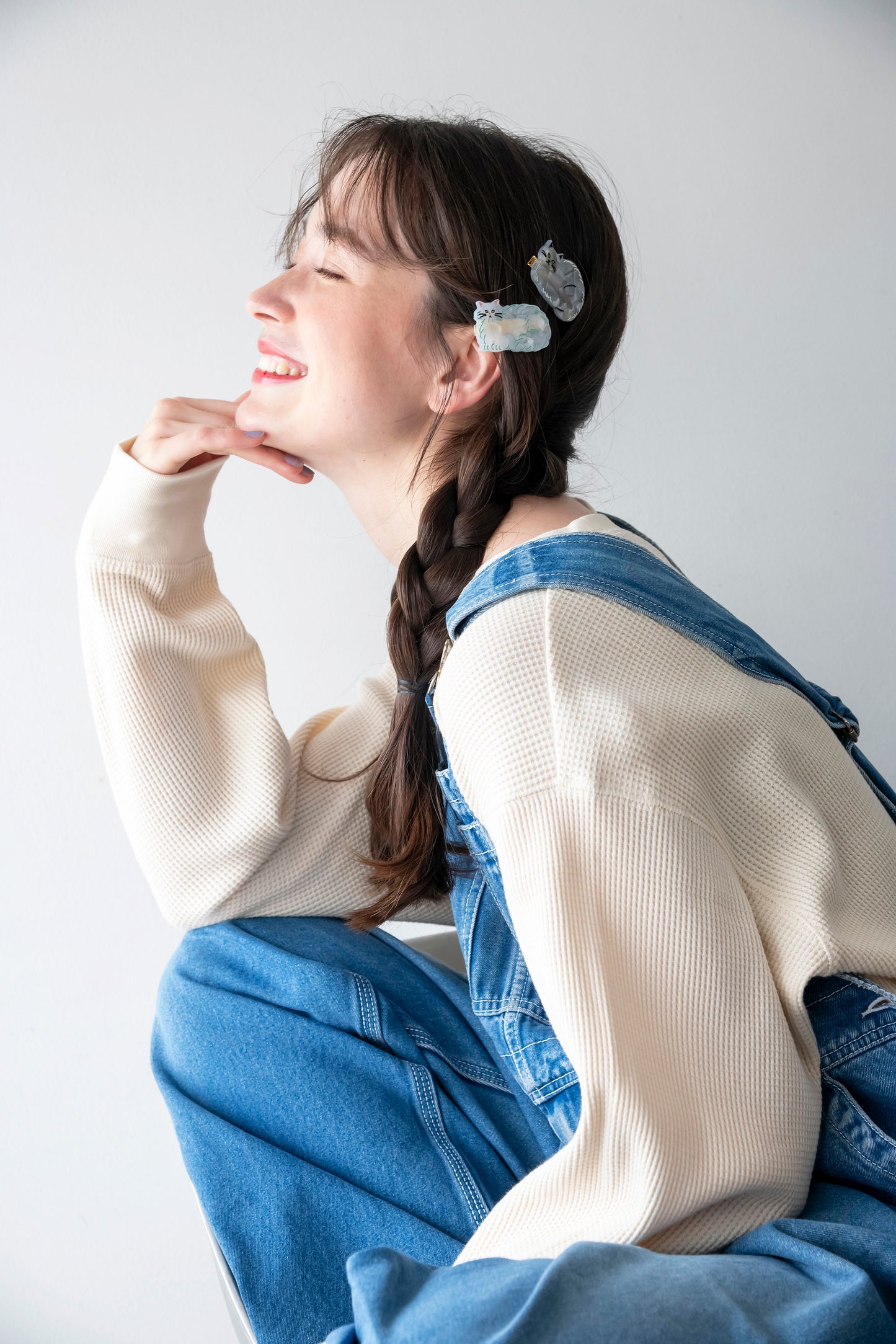 [JOliJOli] FTダイカットヘアクリップ(送料無料/ゆうパケット)