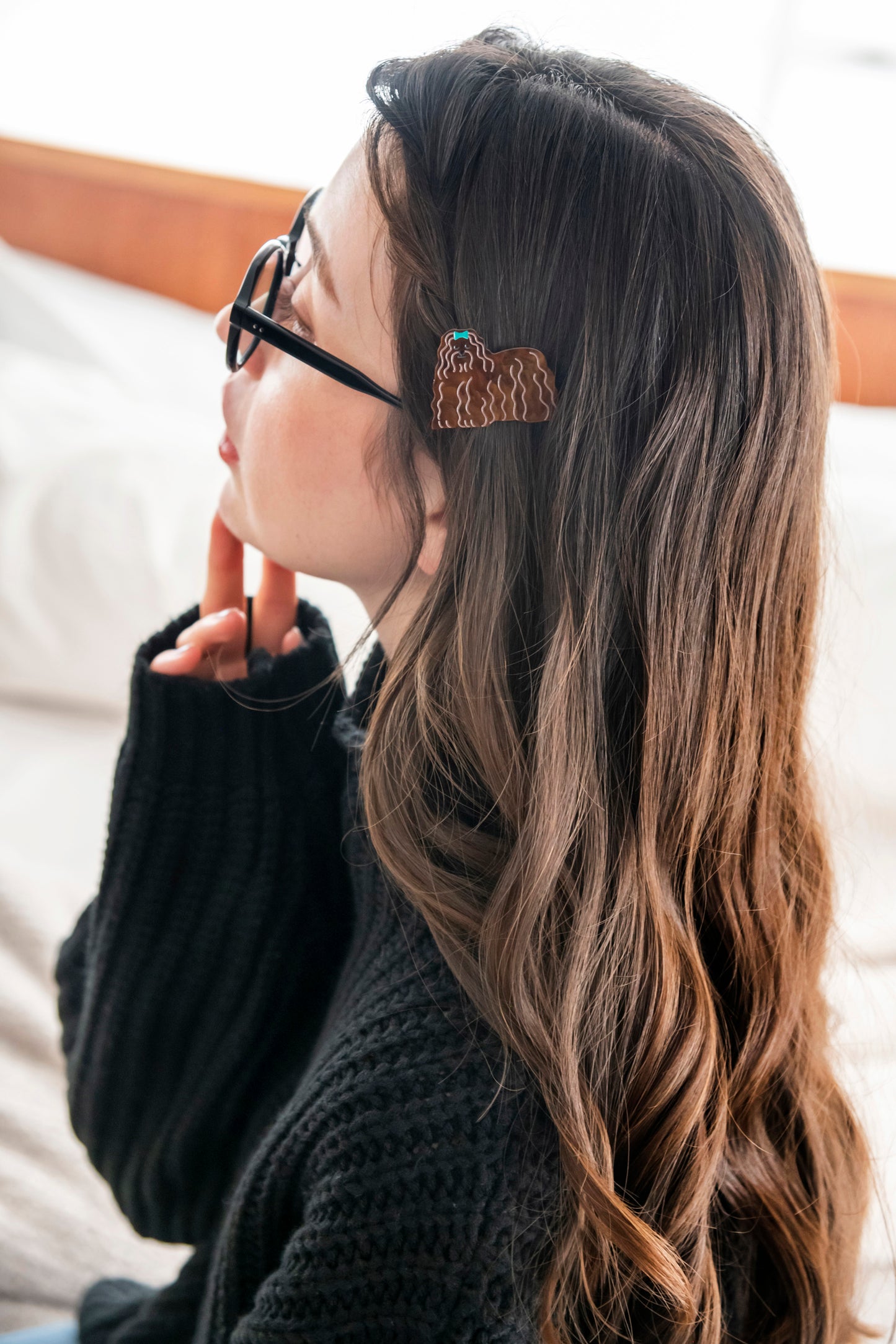 [JOliJOli] FTダイカットヘアクリップ(送料無料/ゆうパケット)