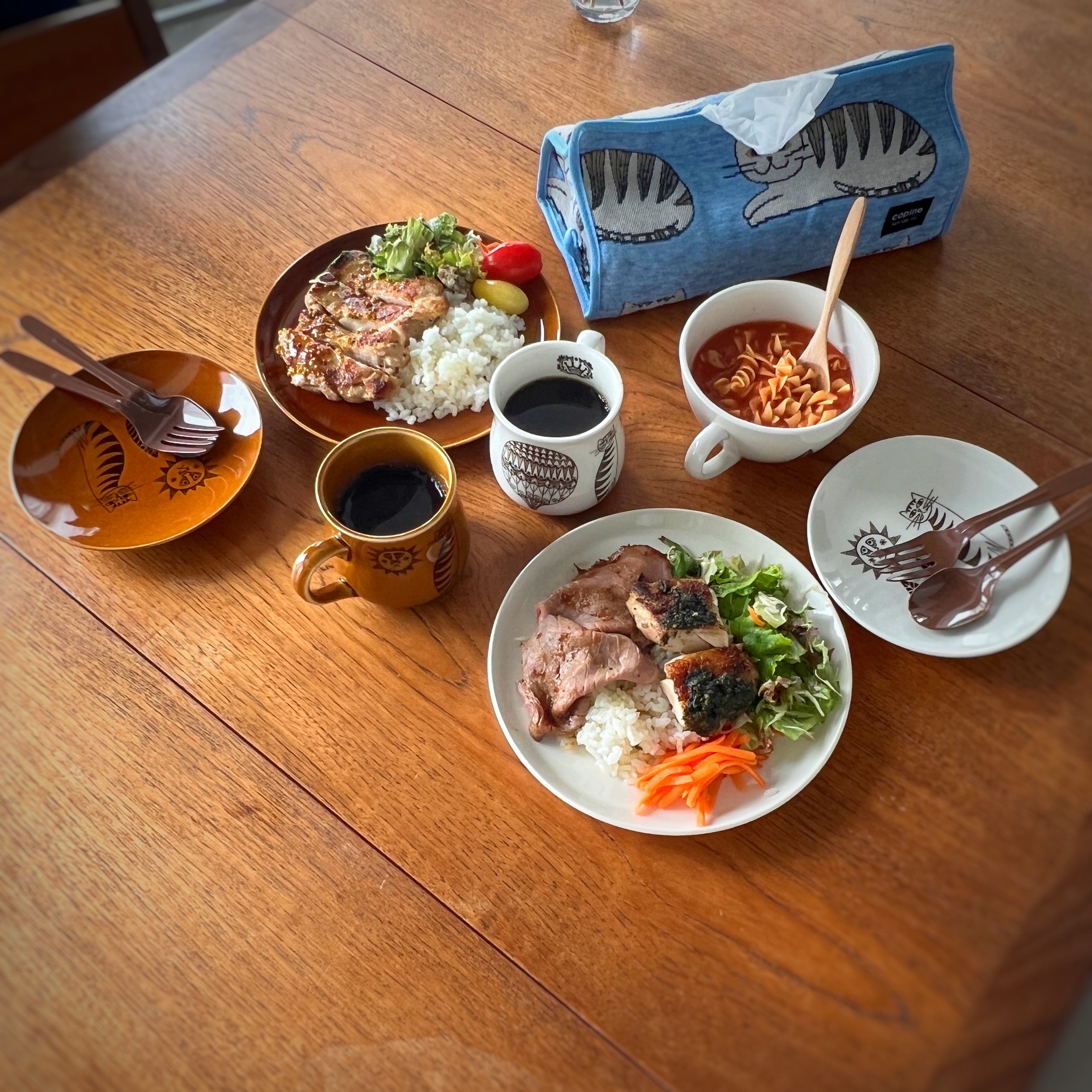 Finissage Home] オールドカッパーラウンドプレートL – HEMING'S