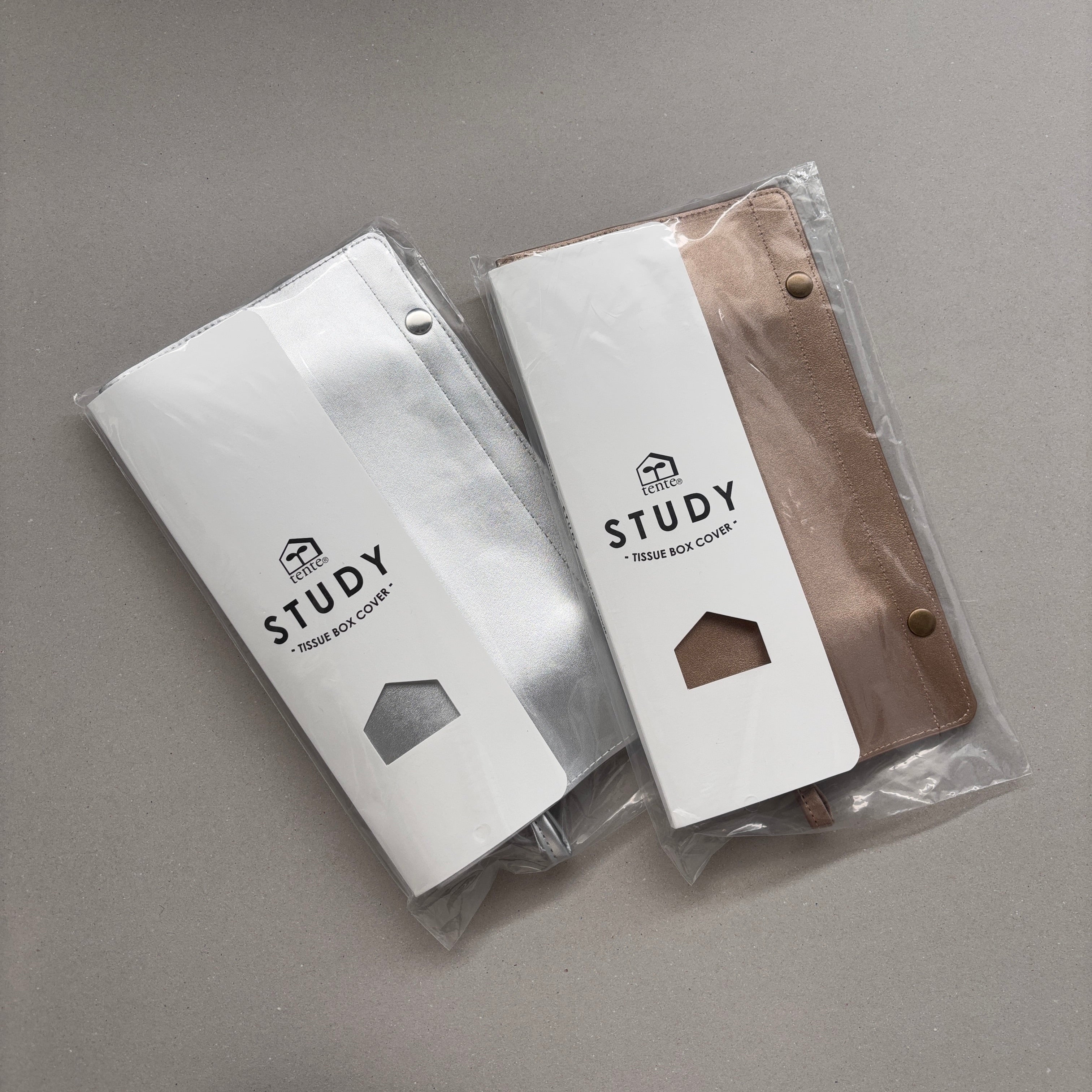 tente】 STUDY （5色）テッシュボックスカバー ベーシック インテリア