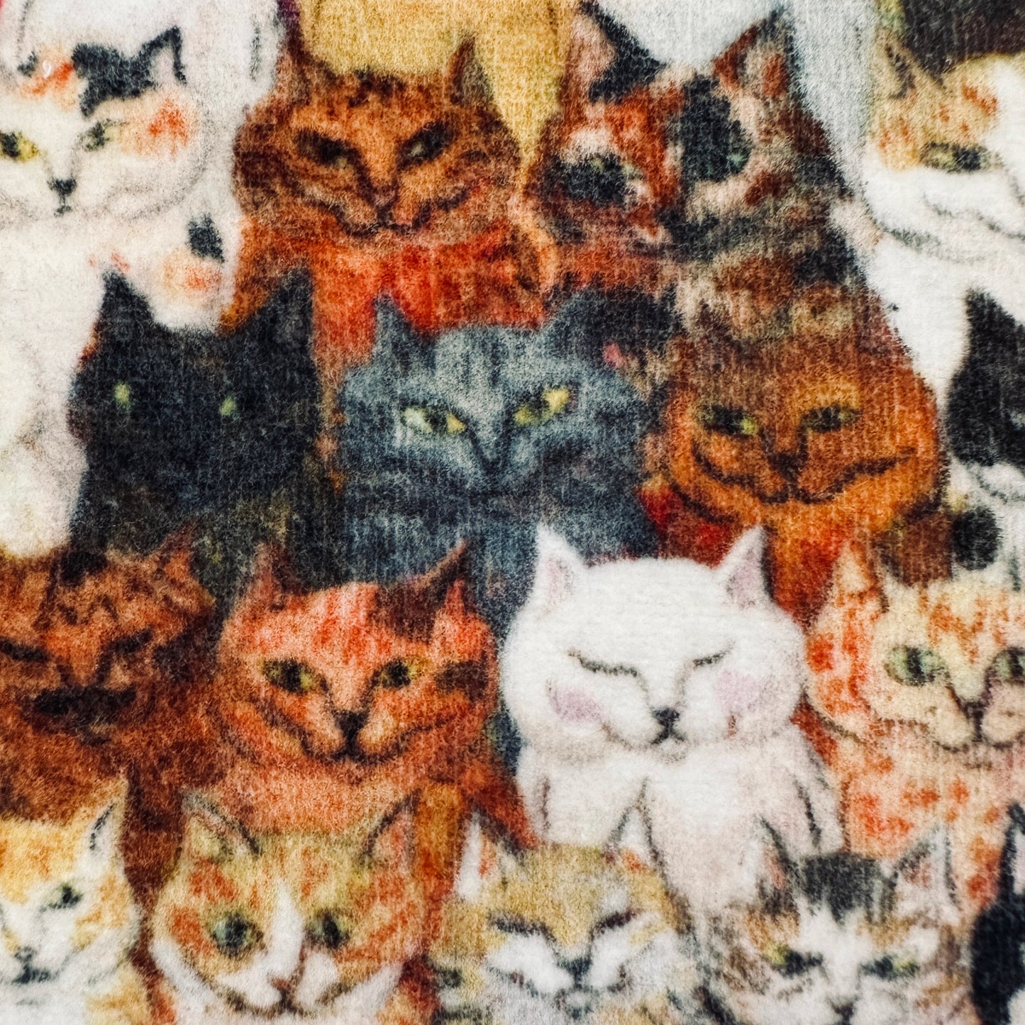 [MANGO ART]「ねこの暮らし」 by カマノレイコ タオルハンカチ