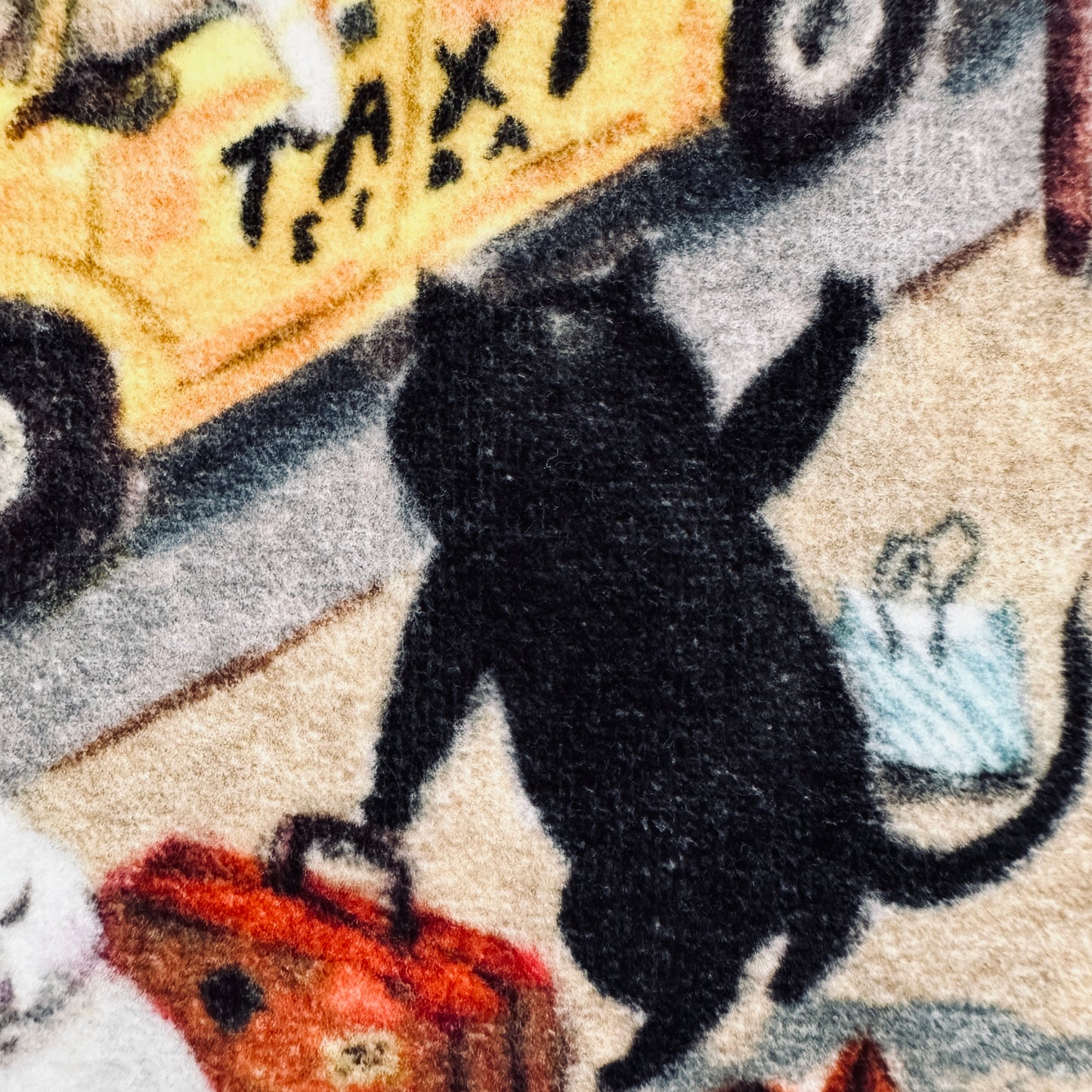 [MANGO ART]「ねこの暮らし」 by カマノレイコ タオルハンカチ