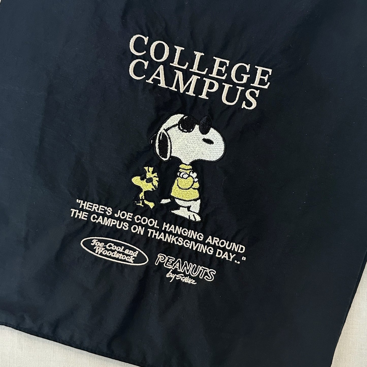 [PEANUTS] PN/ストラップ付きショッパーバッグ(送料無料/ゆうパケット)