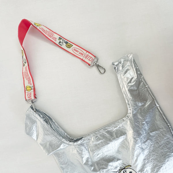 [PEANUTS] PN/ストラップ付きショッパーバッグ(送料無料/ゆうパケット)