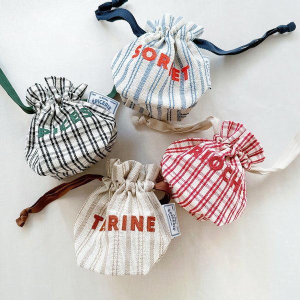 [Finissage] フレンチエピスリークールミニ巾着ポーチ