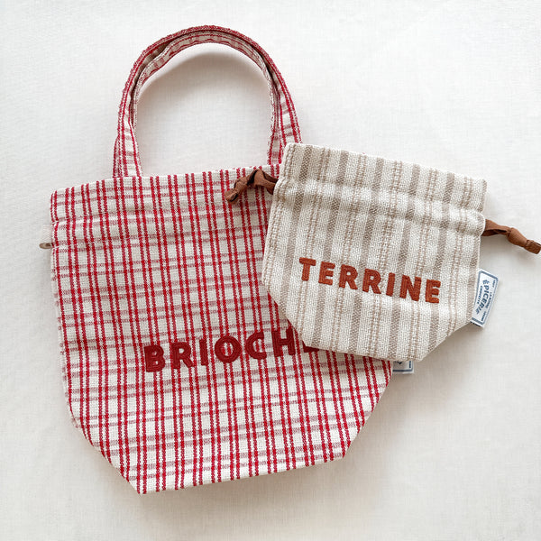 [Finissage] フレンチエピスリークールミニ巾着ポーチ