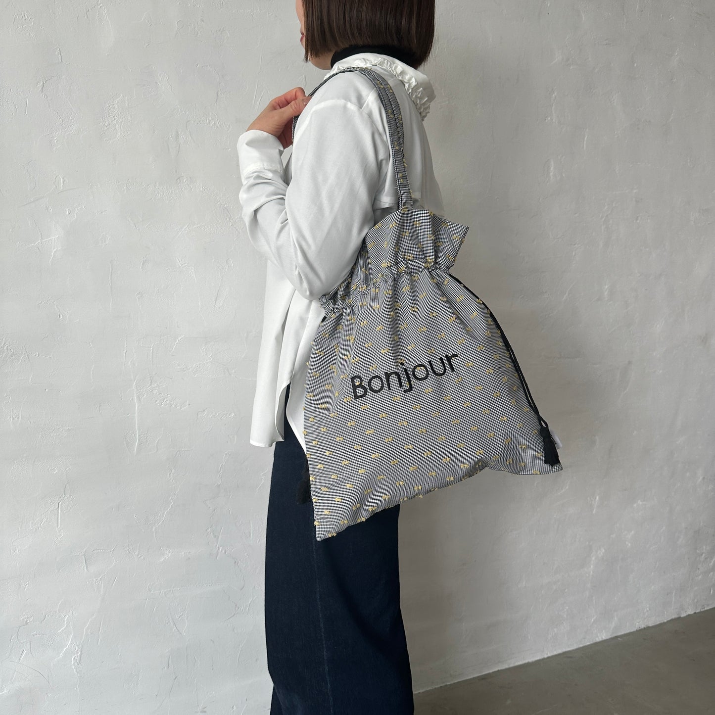 [Finissage] ナビー巾着トート(送料無料/ゆうパケット)