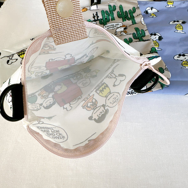 [PEANUTS] PN/撥水マルチポーチ M(送料無料/ゆうパケット)