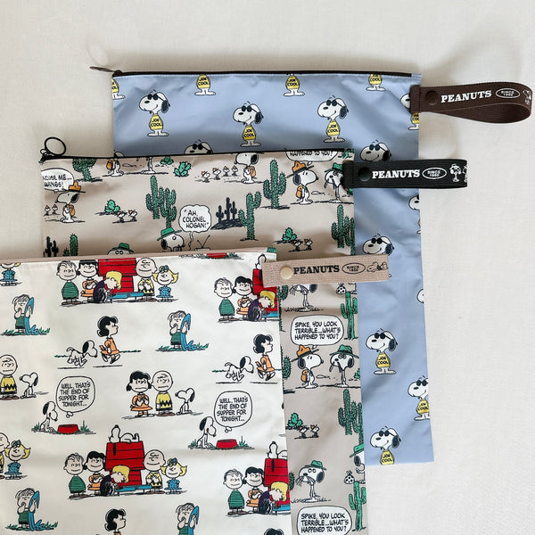 [PEANUTS] PN/撥水マルチポーチL(送料無料/ゆうパケット)