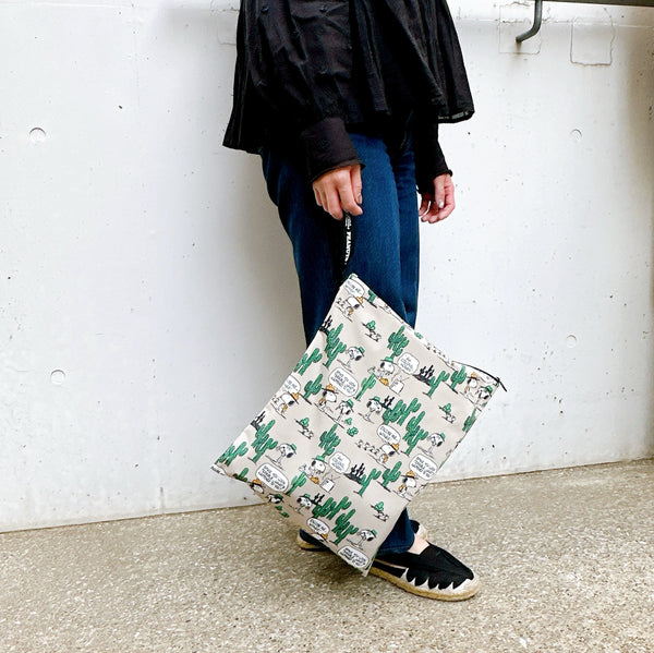 [PEANUTS] PN/撥水マルチポーチL(送料無料/ゆうパケット)