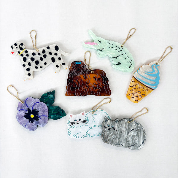 [JOliJOli] FTダイカットチャームミラー(送料無料/ゆうパケット)