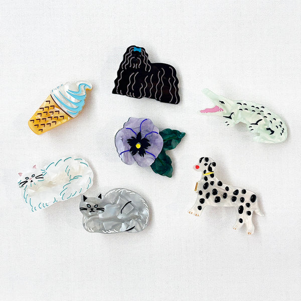 [JOliJOli] FTダイカットヘアクリップ(送料無料/ゆうパケット)