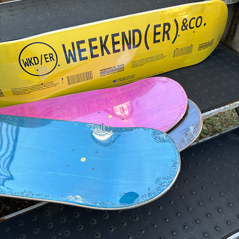 [WEEKENDER] LOGO DECK