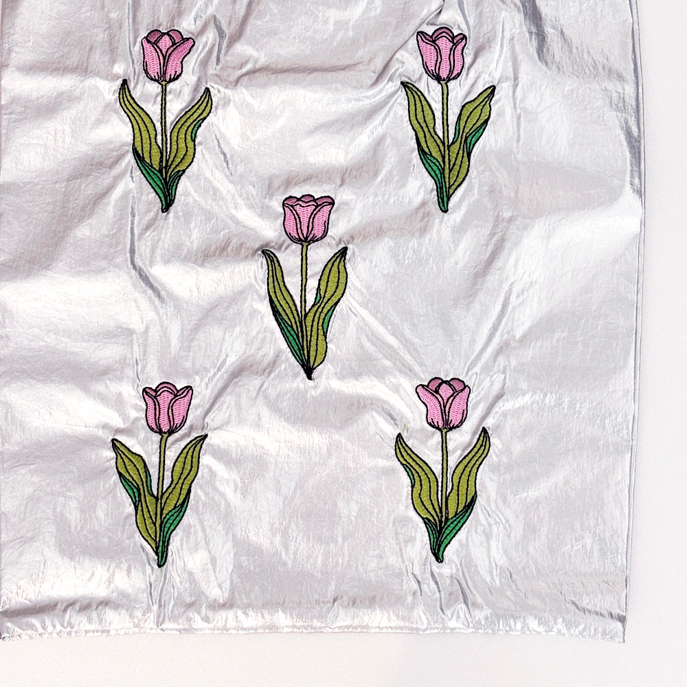 [JOliJOli] フローリスト刺繍エコバッグ