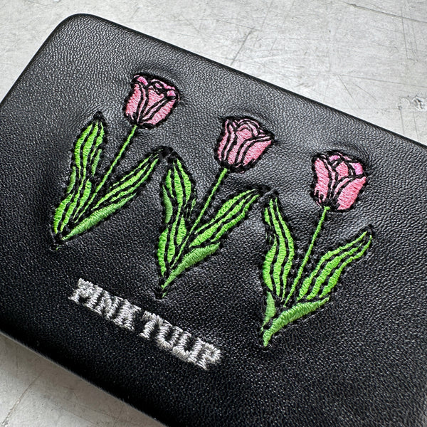 [JOliJOli] キャリング刺繍コンパクトミラーケース