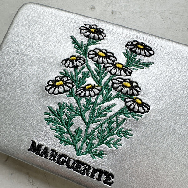 [JOliJOli] キャリング刺繍コンパクトミラーケース