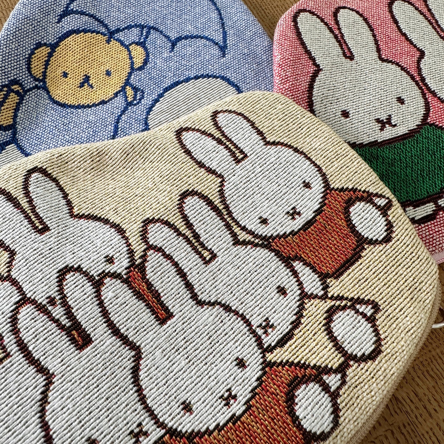 [Dick Bruna] ジャガードダイカットポーチ