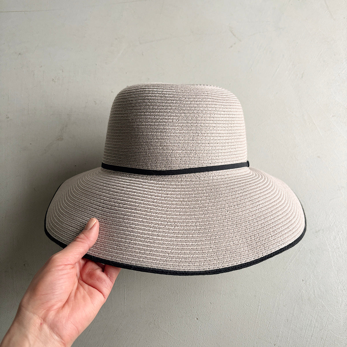 [Finissage] ウォッシャブルワイドブリムハット