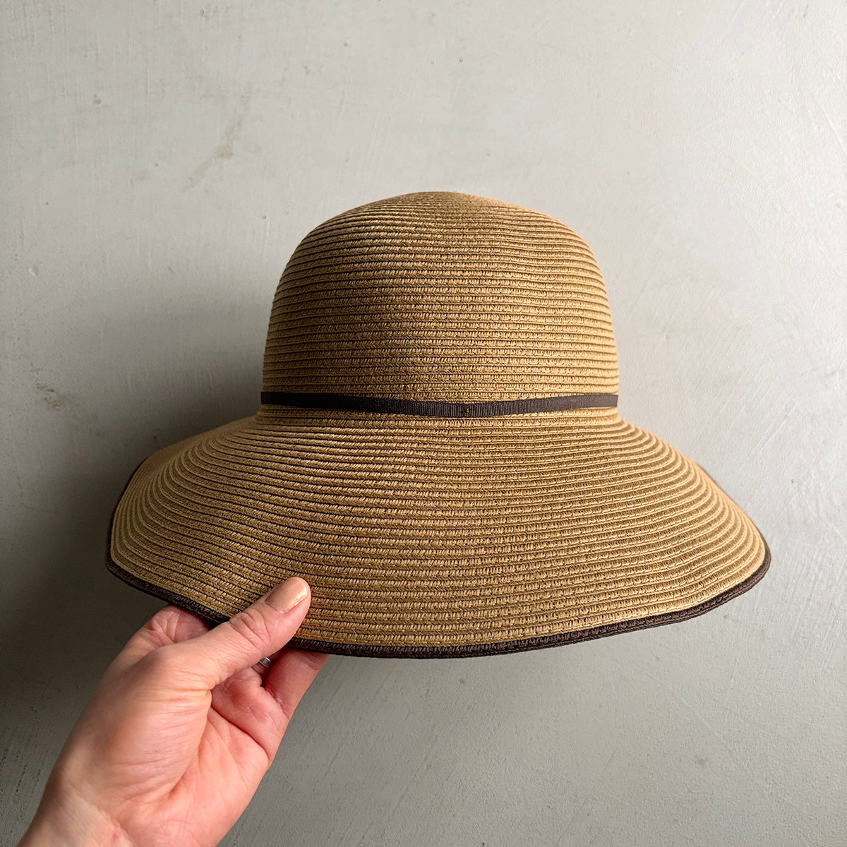 [Finissage] ウォッシャブルワイドブリムハット