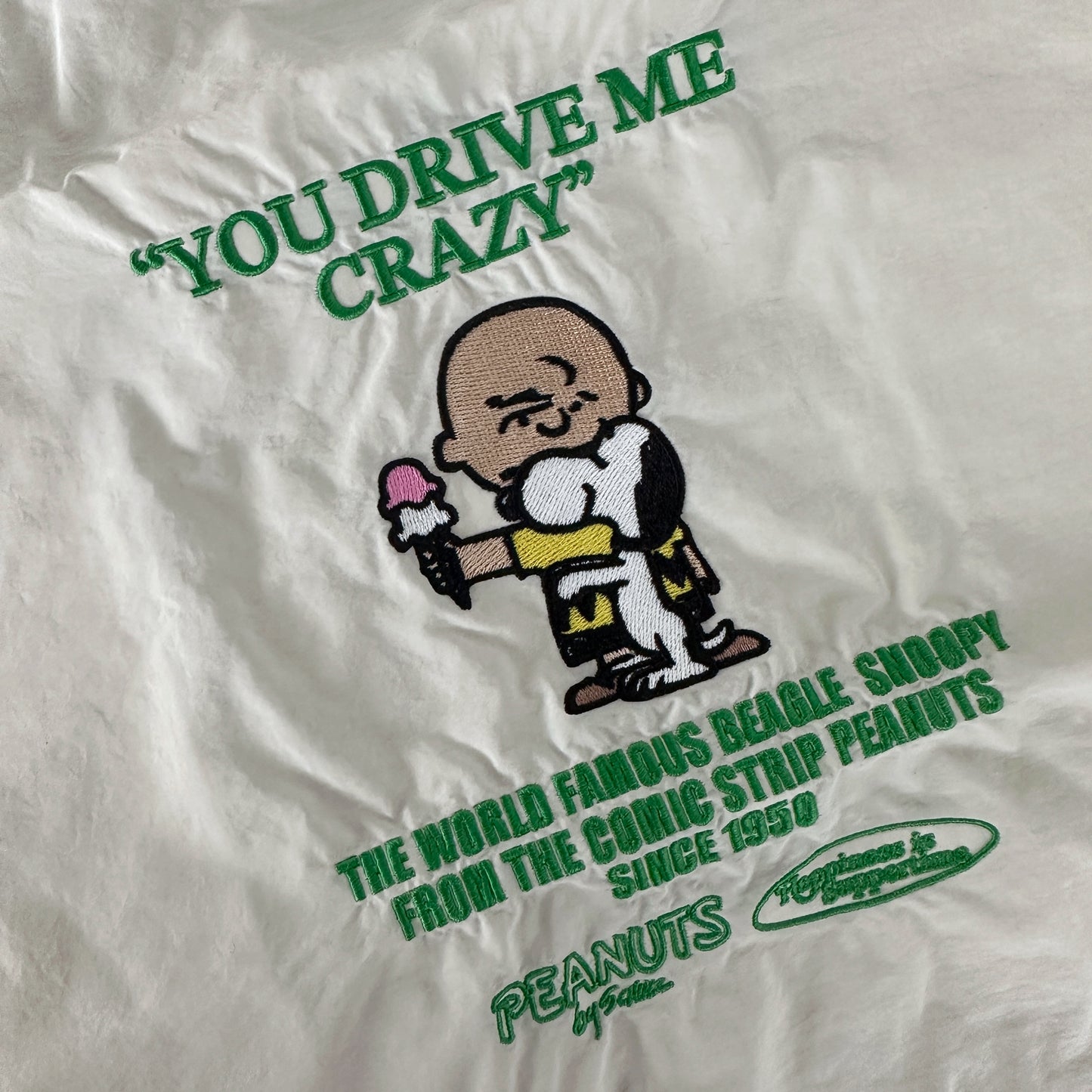 [PEANUTS] ストラップ付きショッパーバッグ(送料無料/ゆうパケット)
