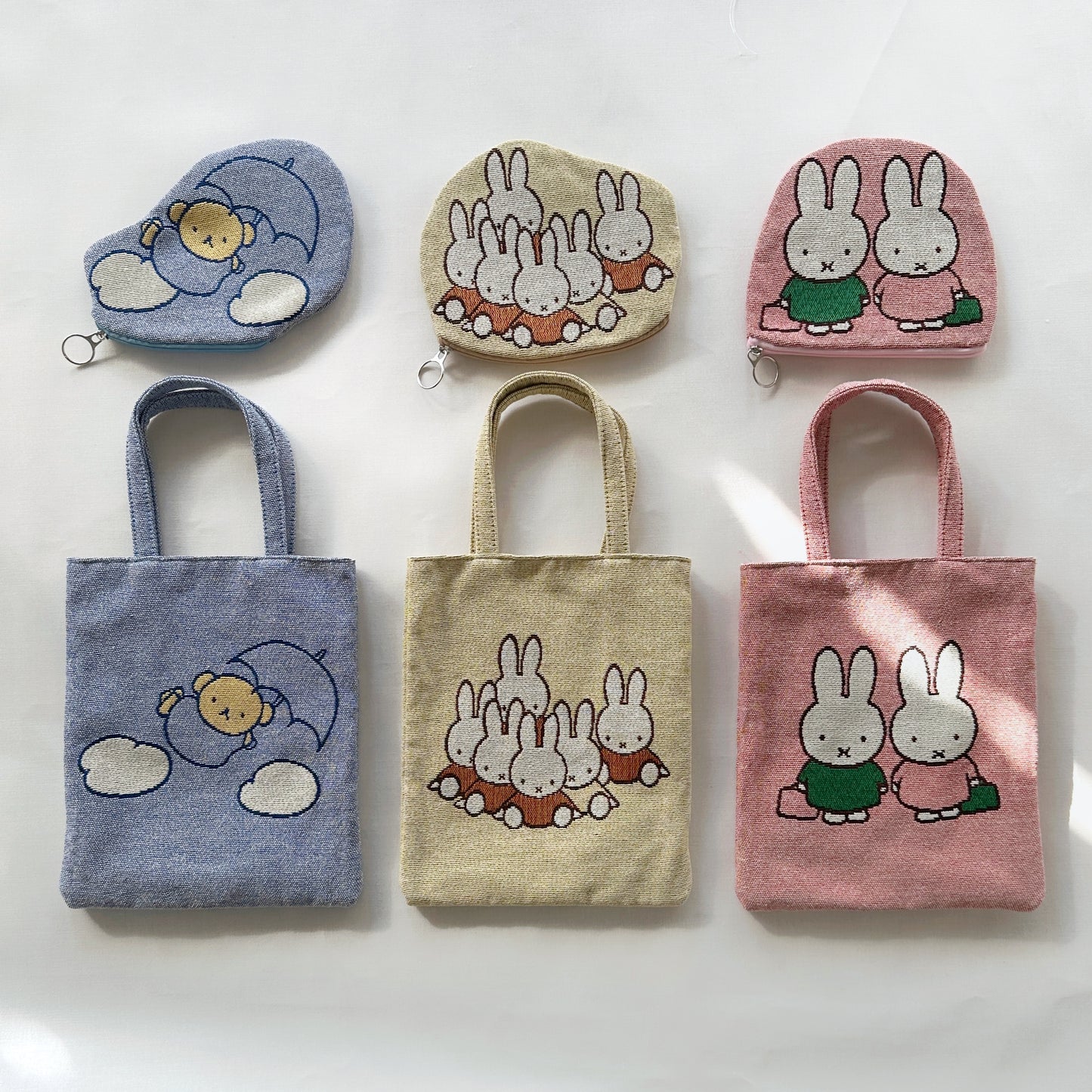 [Dick Bruna] ジャガードダイカットポーチ