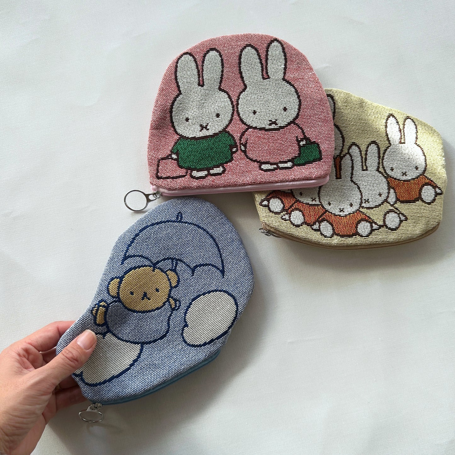 [Dick Bruna] ジャガードダイカットポーチ