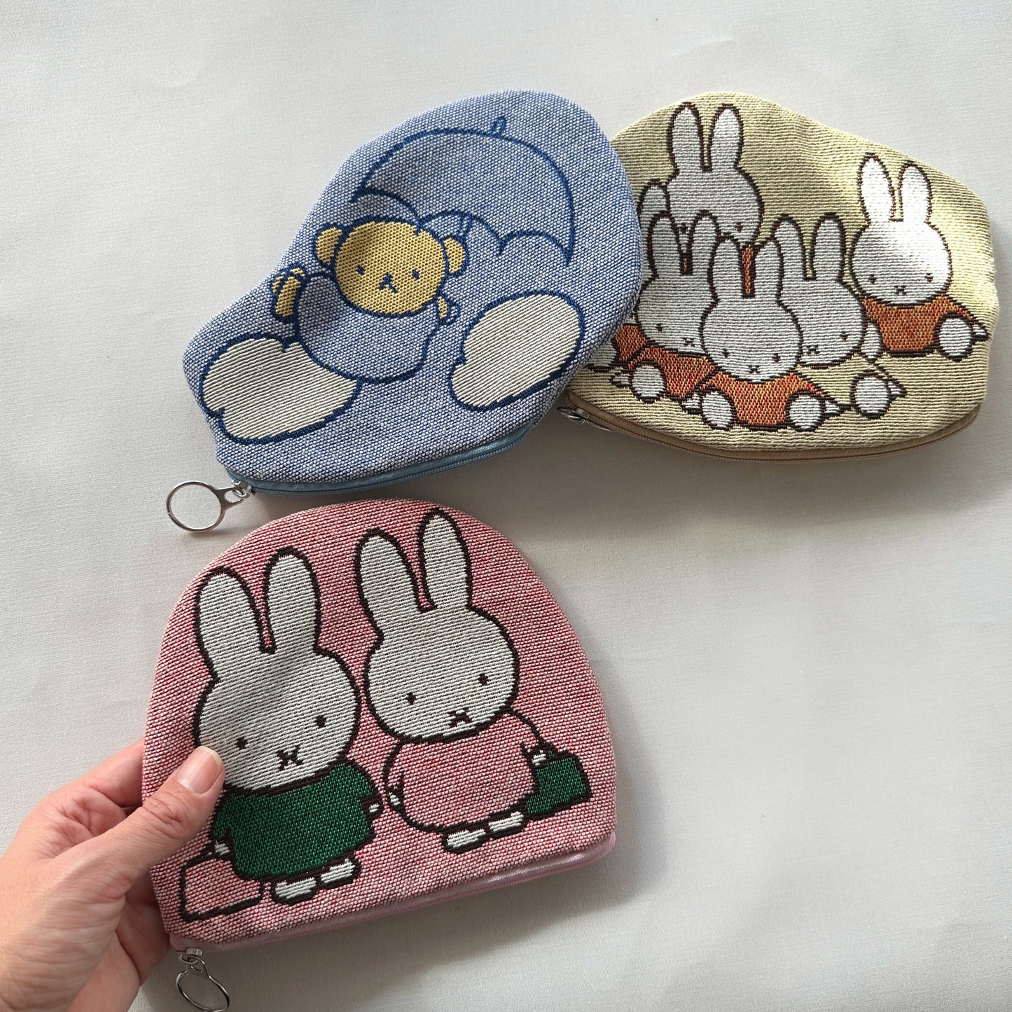 [Dick Bruna] ジャガードダイカットポーチ